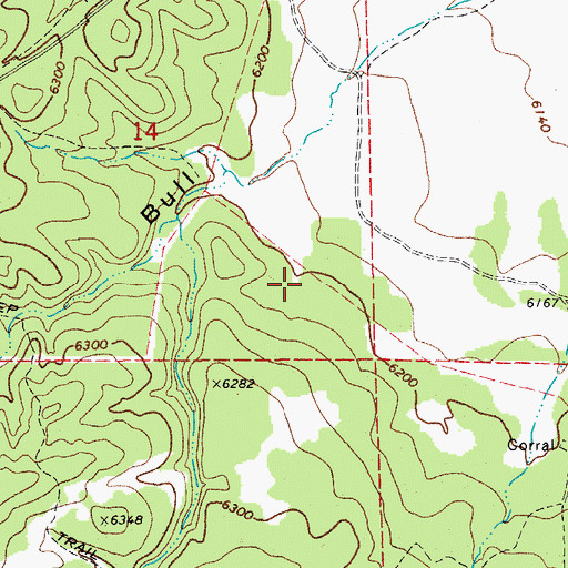Topographic Map of Malone Tank, AZ