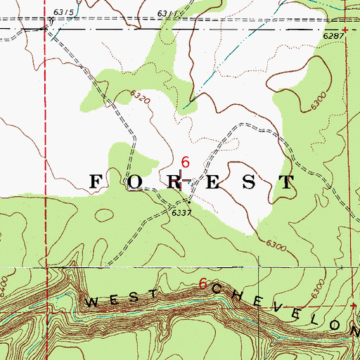 Topographic Map of Lower Tillman Tank, AZ