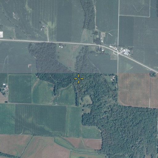 Aerial/Satellite Image of Ash Creek, IL