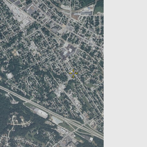 Aerial/Satellite Image of Raab School, IL