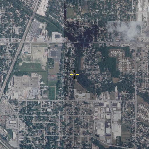 Aerial/Satellite Image of Riverside Park, IL