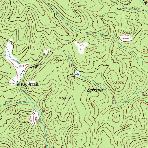 Topographic Map of VT Pasture Tank, AZ