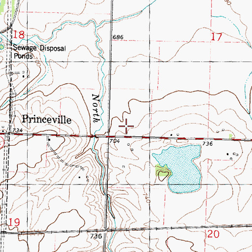 Topographic Map of Morrow School (historical), IL
