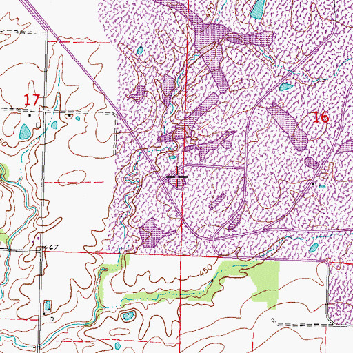 Topographic Map of Peabody-Pit 6-New Shop Heliport, IL