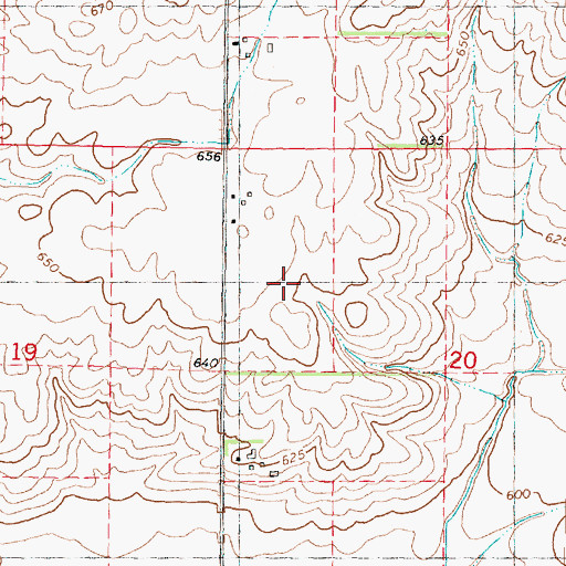 Topographic Map of Hobby Hideaway RLA Airport (historical), IL