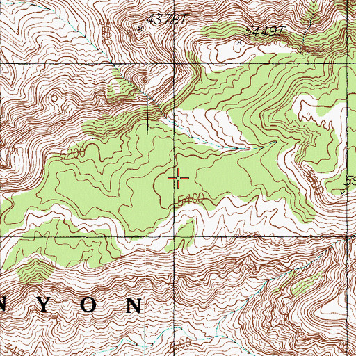 Topographic Map of Feroz Terrace, AZ