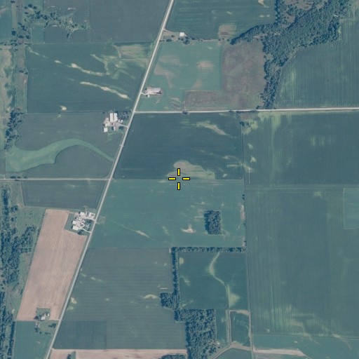 Aerial/Satellite Image of Kazuma Airport (historical), IL