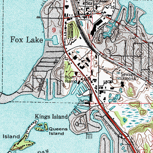 Topographic Map of Precision Chrome Heliport, IL