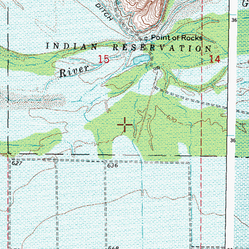 Topographic Map of Quilotosa Wash, AZ