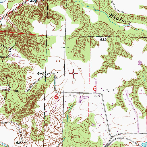 Topographic Map of WBZM-FM (Chillicothe), IL