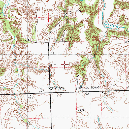 Topographic Map of WGEN-FM (Geneseo), IL