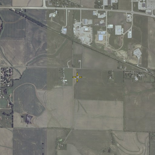 Aerial/Satellite Image of WGLT-FM (Normal), IL