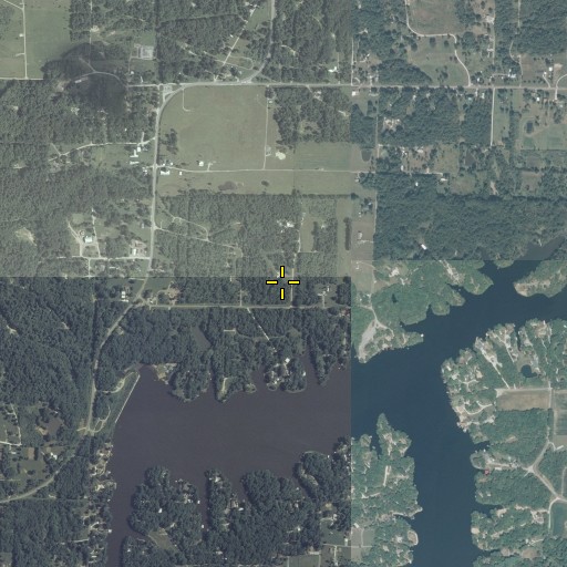 Aerial/Satellite Image of WJBD-FM (Salem), IL