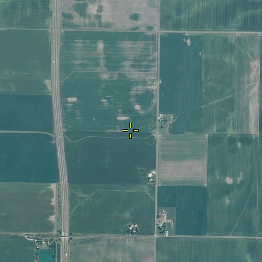 Aerial/Satellite Image of Township of Arcola, IL