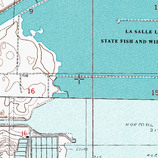 Topographic Map of Township of Brookfield, IL