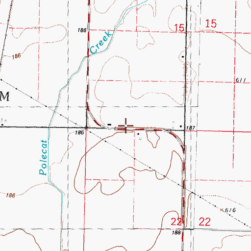 Topographic Map of Township of Chatham, IL