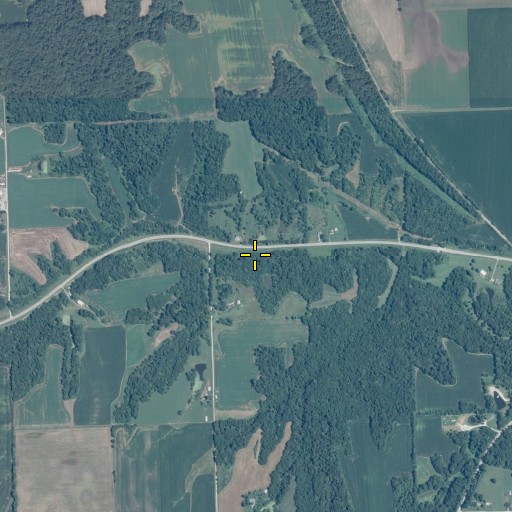Aerial/Satellite Image of Township of Isabel, IL