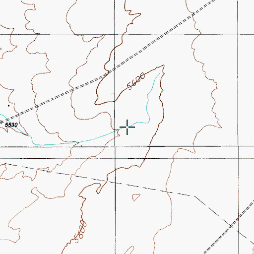Topographic Map of Tusayan, AZ