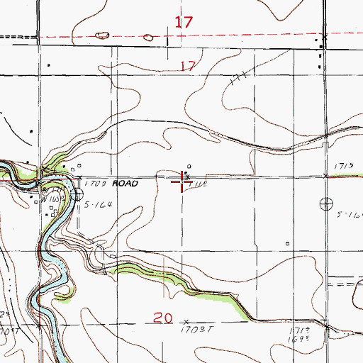 Topographic Map of Township of Maine, IL