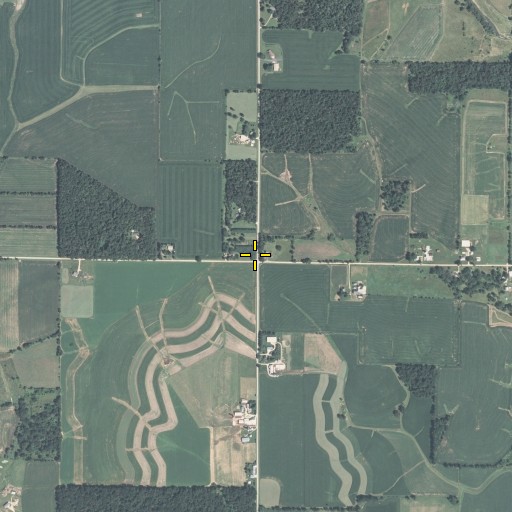Aerial/Satellite Image of Township of Rock Run, IL