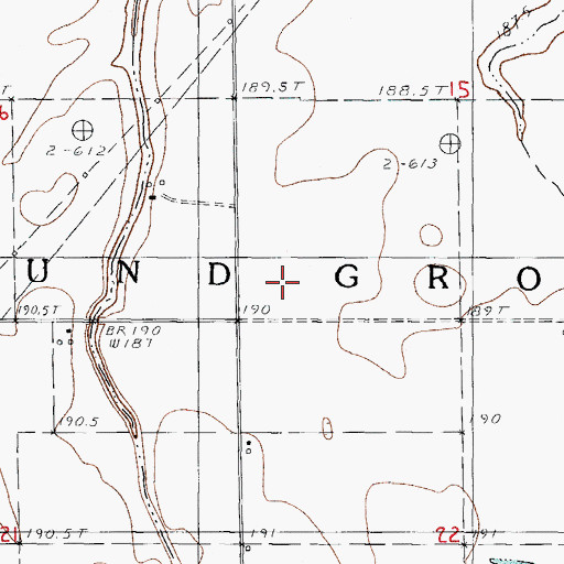 Topographic Map of Township of Round Grove, IL