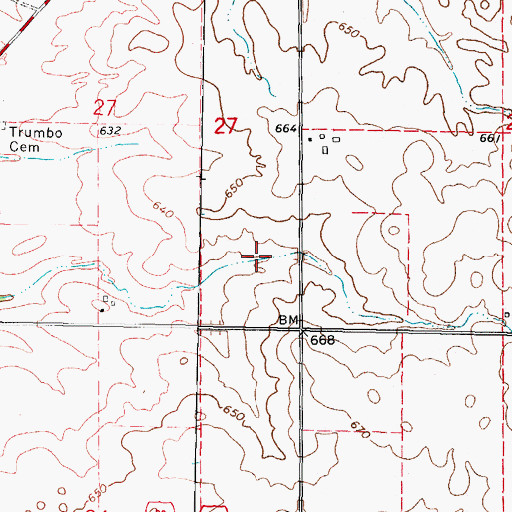 Topographic Map of Township of Rutland, IL