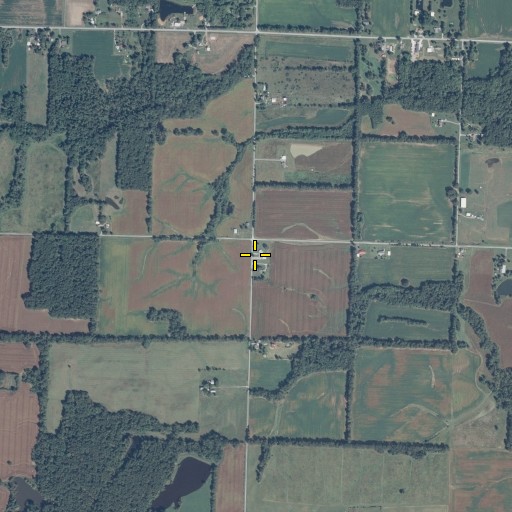Aerial/Satellite Image of Township of Six Mile, IL