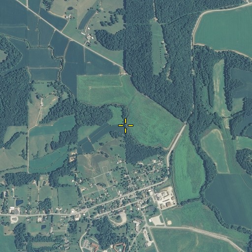 Aerial/Satellite Image of Abbey Run, IN