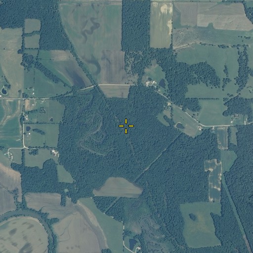 Aerial/Satellite Image of Beech Creek, IN