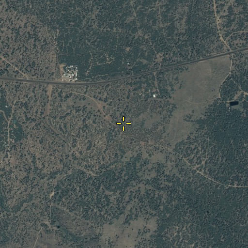 Aerial/Satellite Image of Rainbow Mines, AZ
