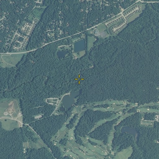 Aerial/Satellite Image of Camp Creek, IN