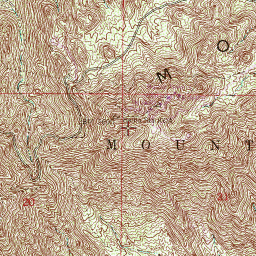 Topographic Map of KAET-TV (Phoenix), AZ