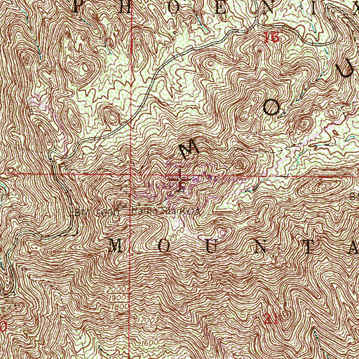 Topographic Map of KPHO-TV (Phoenix), AZ