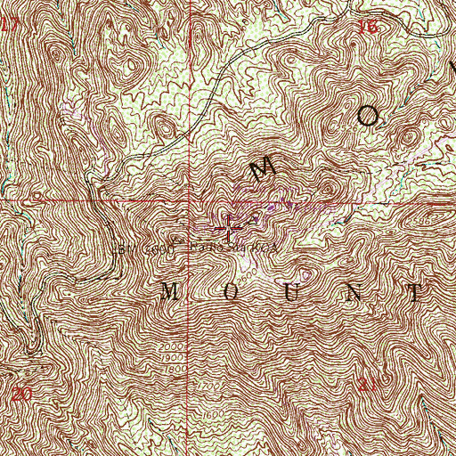 Topographic Map of KPNX-TV (Mesa), AZ