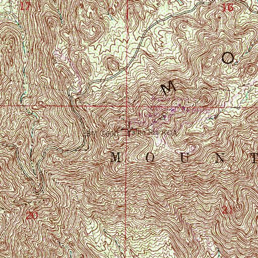 Topographic Map of KUPD-FM (Tempe), AZ