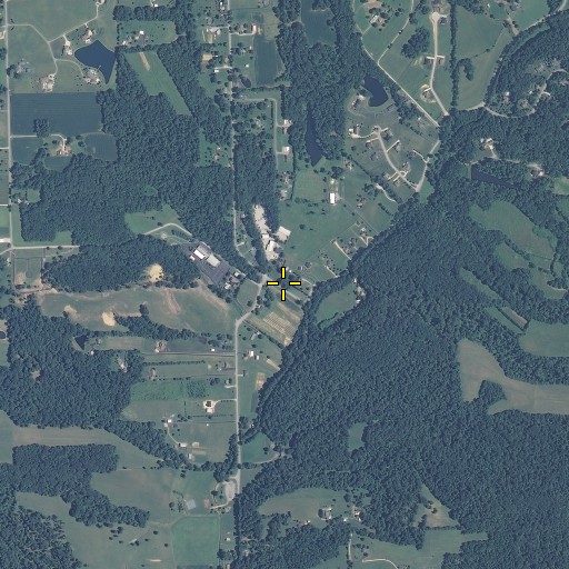 Aerial/Satellite Image of Cross Brook, IN