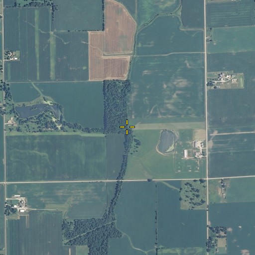 Aerial/Satellite Image of Dixon Branch, IN