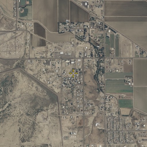 Aerial/Satellite Image of KATO-AM (Safford), AZ