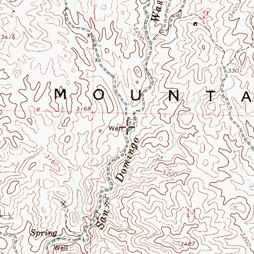 Topographic Map of Eddie Wash, AZ