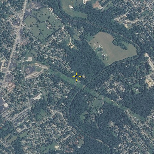 Aerial/Satellite Image of Grace Run, IN