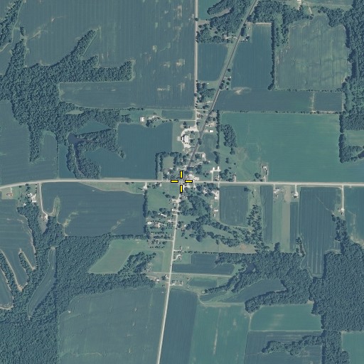 Aerial/Satellite Image of Graysville, IN