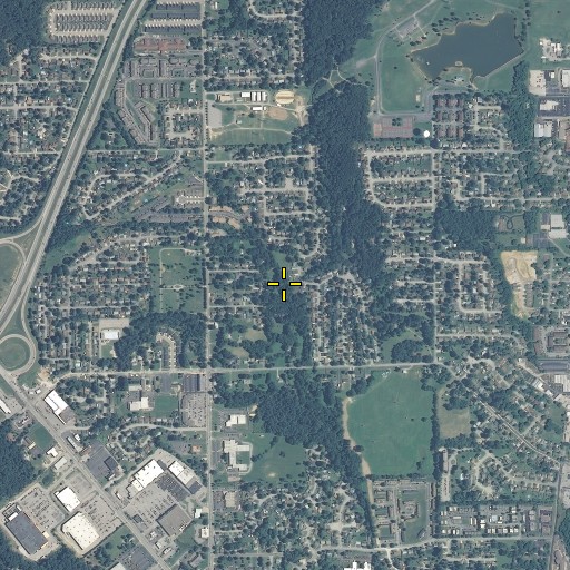 Aerial/Satellite Image of Green Run, IN