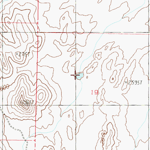 Topographic Map of Yucca Tank, AZ