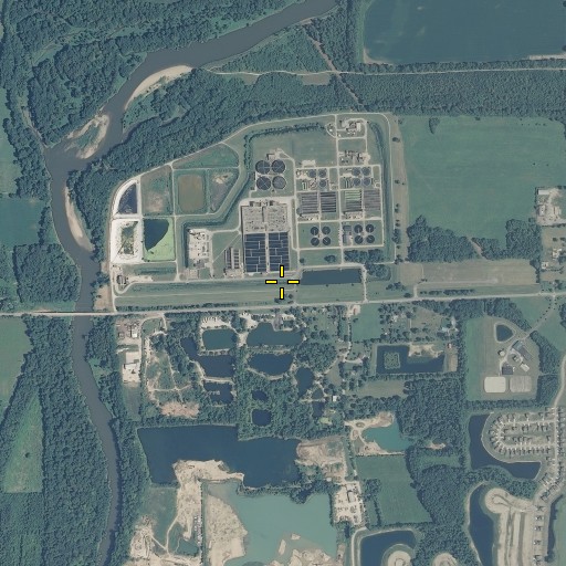 Aerial/Satellite Image of Hapgood Ditch, IN