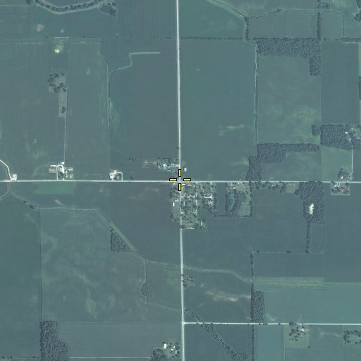 Aerial/Satellite Image of Headlee, IN