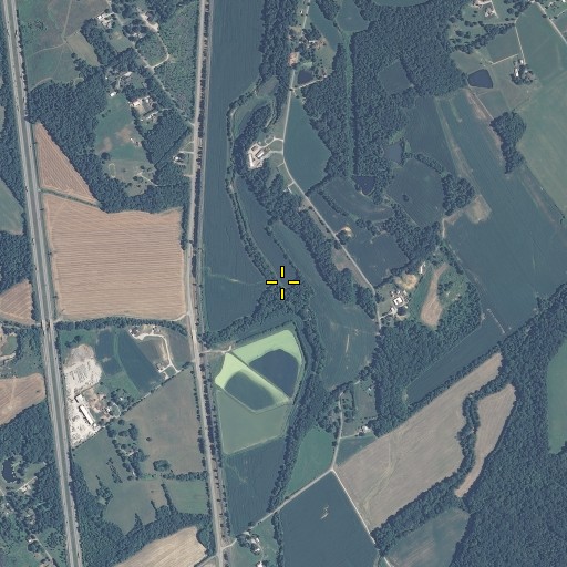 Aerial/Satellite Image of Henry Brook, IN