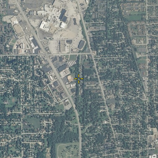 Aerial/Satellite Image of Jolly Brook, IN
