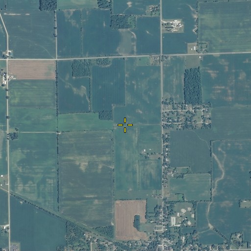 Aerial/Satellite Image of Laughner Ditch, IN