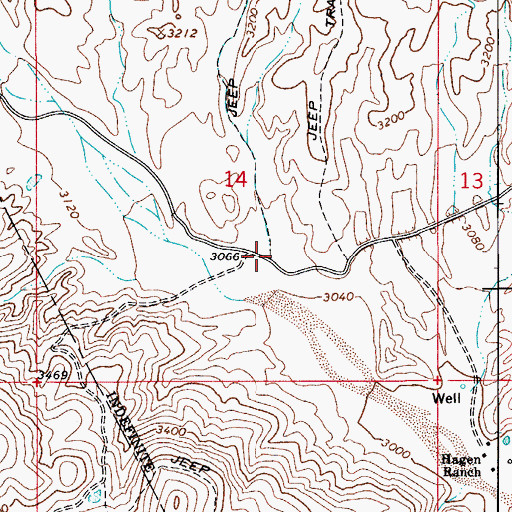 Topographic Map of Skunk Camp Wash, AZ