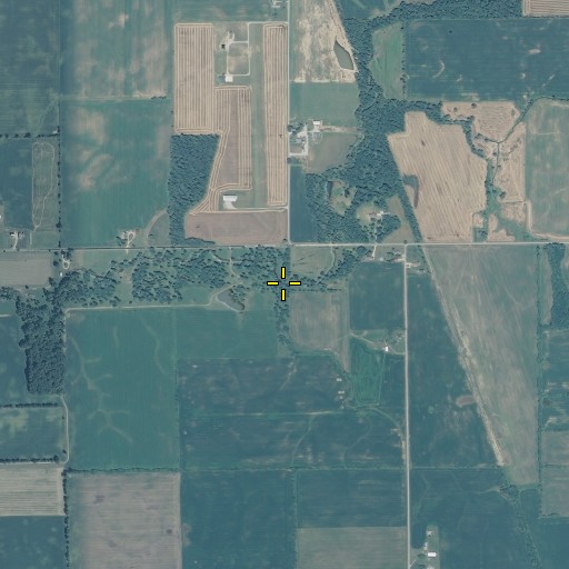 Aerial/Satellite Image of Maize Run, IN